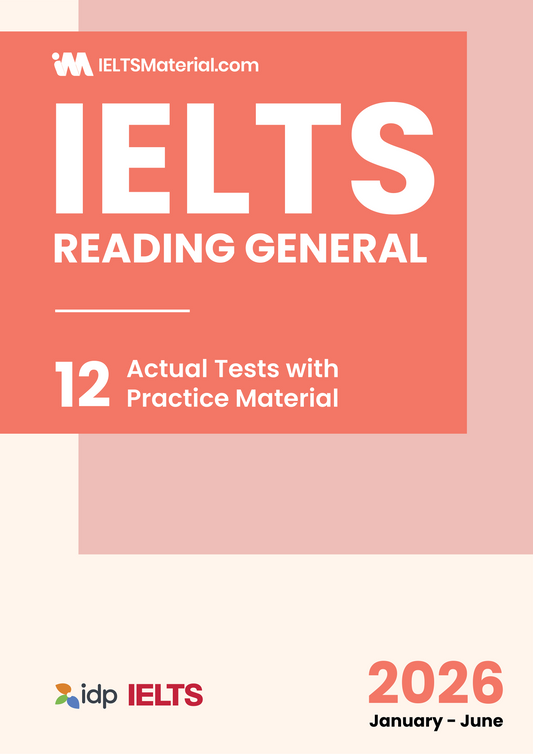 IELTS 2026 Reading (General) Actual Tests with Answers (Jan to Jun 2026)