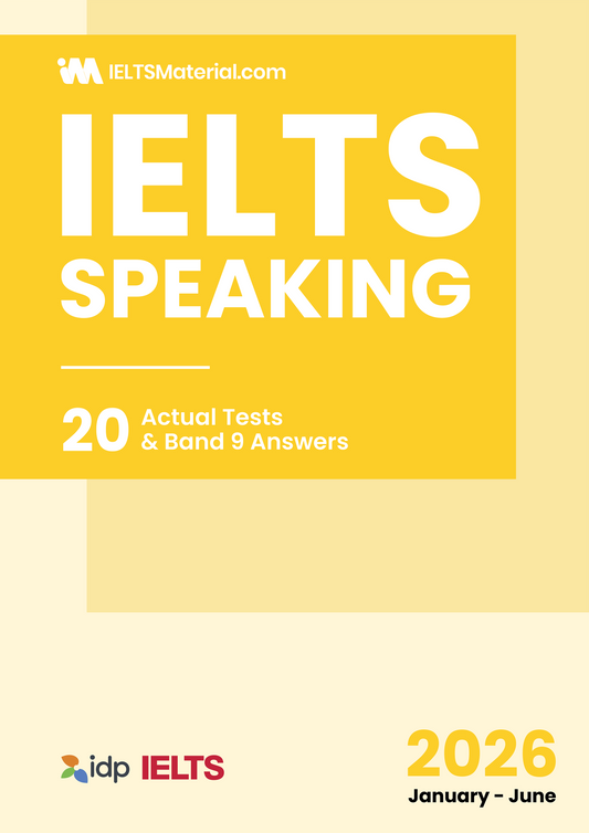 IELTS 2026 Speaking Actual Tests with Answers (Jan to Jun 2026)