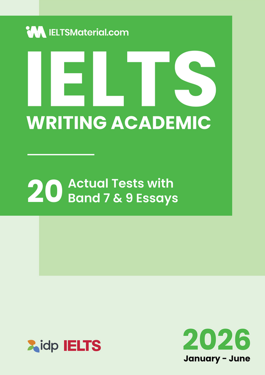 IELTS 2026 Writing Task 1 (Academic) Actual Tests with Answers (Jan to Jun 2026)