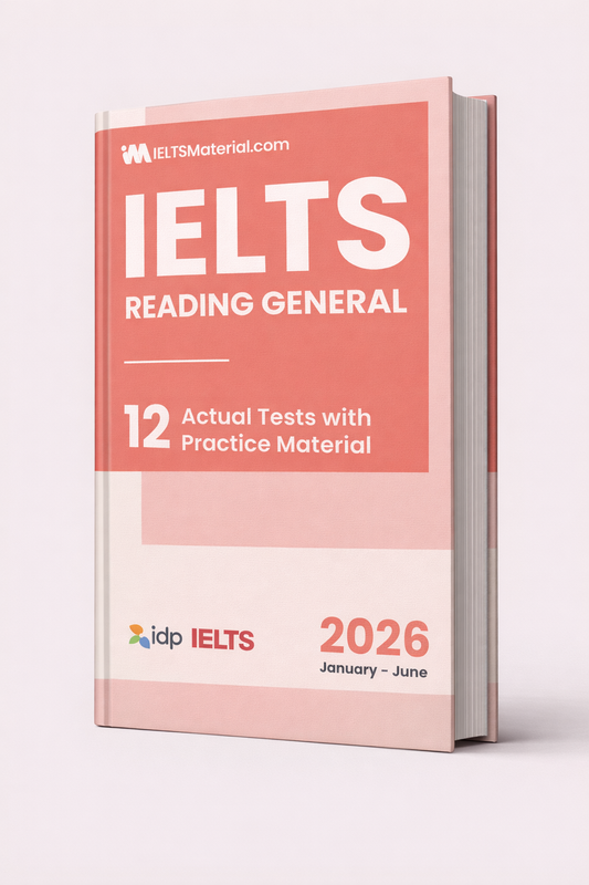IELTS 2026 Reading (General) Actual Tests with Answers (Jan to Jun 2026)