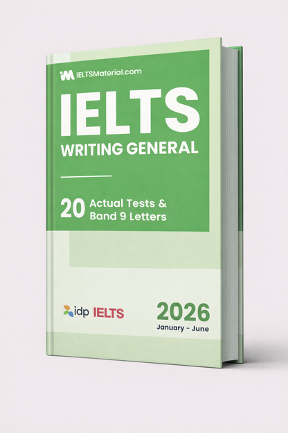 IELTS 2026 Writing Task 1 (General) Actual Tests with Answers (Jan to Jun 2026)