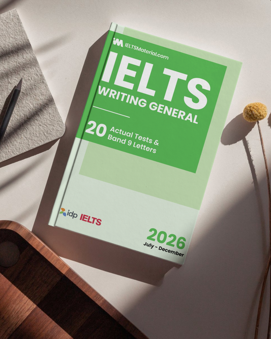 IELTS 2026 Writing Task 1 (General) Actual Tests with Answers (Jul to Dec 2026)
