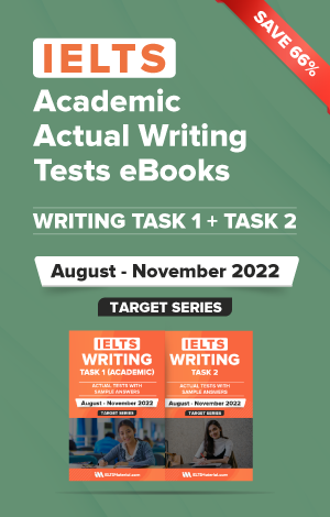 IELTS (Academic) Writing Actual Tests eBook Combo (August-November 2022) [Task 1+ Task 2]