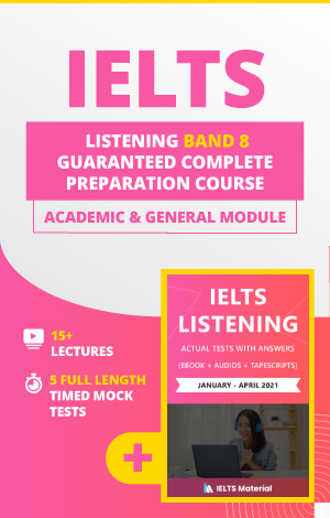 Comprehensive IELTS Listening Band 8 Preparation Course