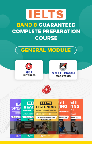Comprehensive IELTS General Band 8 Preparation Course + 5 in 1 General eBook Combo