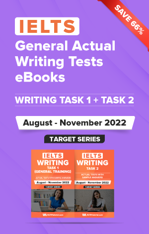 IELTS Writing (General) Actual Tests eBook Combo (August-November 2022) [Task 1+ Task 2]