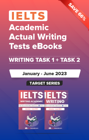 IELTS (Academic) Writing Actual Tests eBook Combo (January – June 2023) [Task 1+ Task 2]