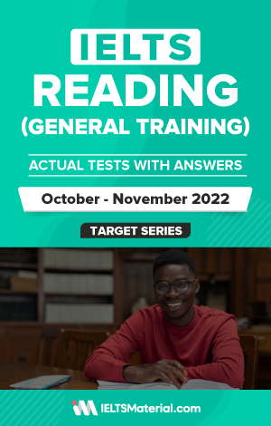 IELTS Reading (General) Actual Tests with Answers (October-November 2022) | eBook