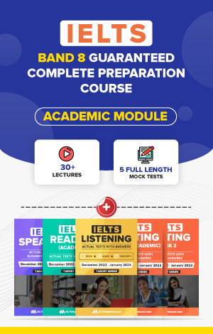 Comprehensive IELTS Academic Band 8 Complete Preparation Course + 5 in 1 Academic eBook Combo