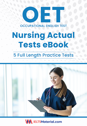 OET Workbook | Nursing Actual Tests eBook