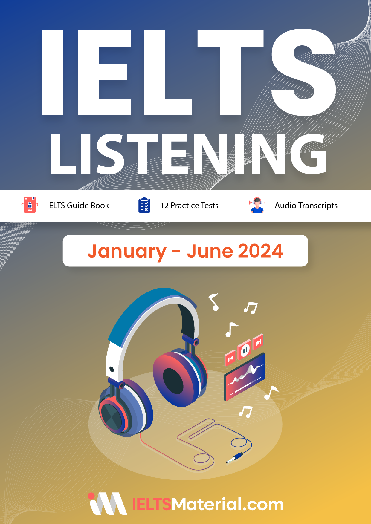 IELTS (General): Learner’s kit (5 in 1 Actual Tests eBook Combo )|(January – June 2024)